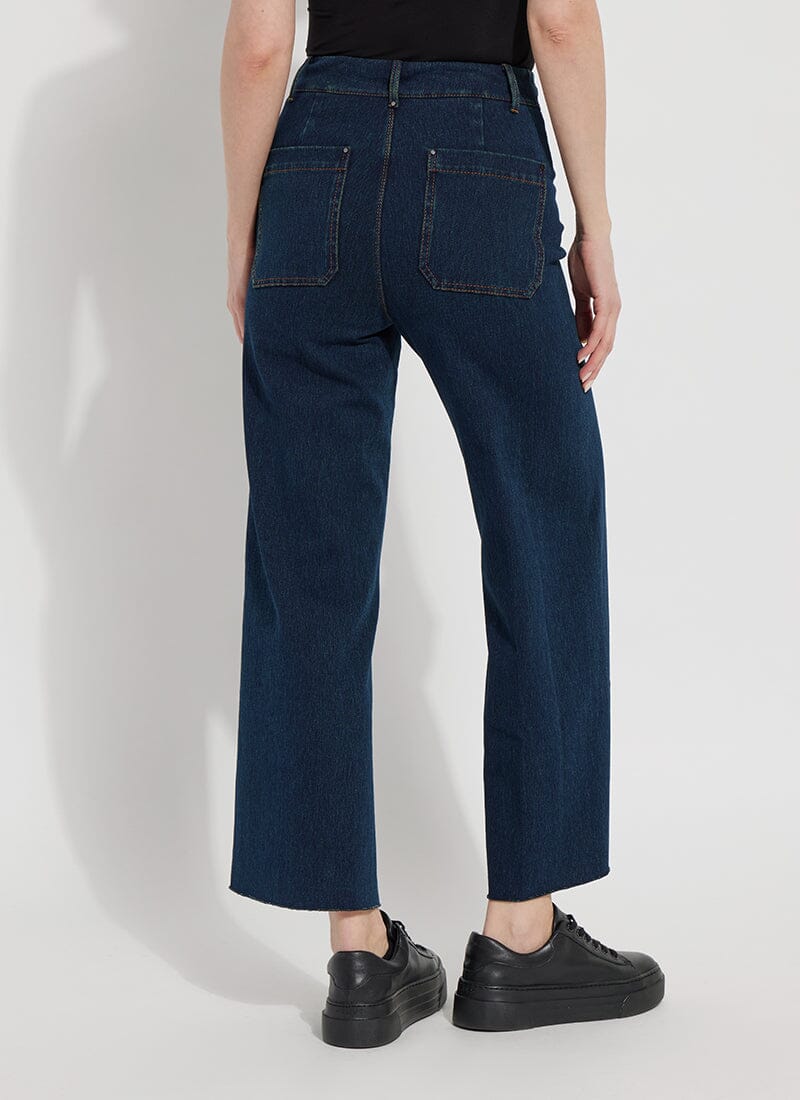 Erin Hi Waist Denim Indigo