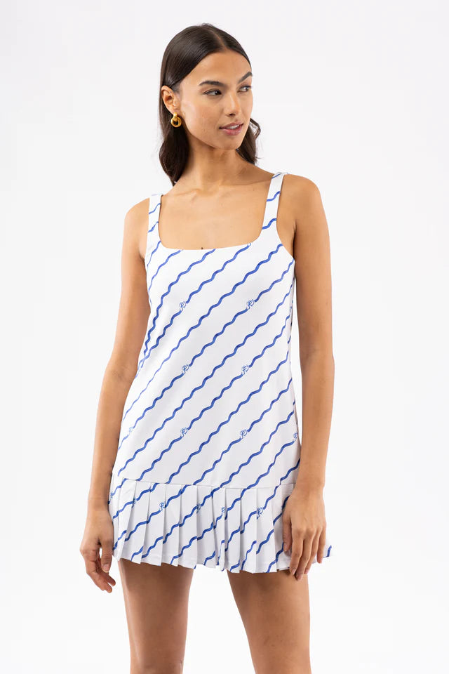 Lucille Dress Wave Stripe
