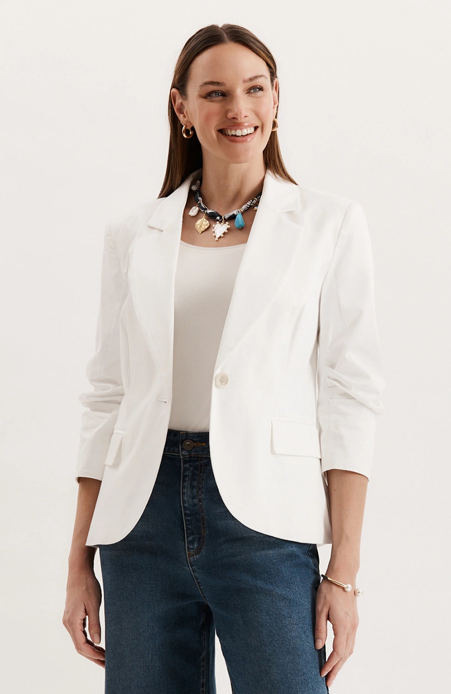 Taylor Cotton Blazer Jacket