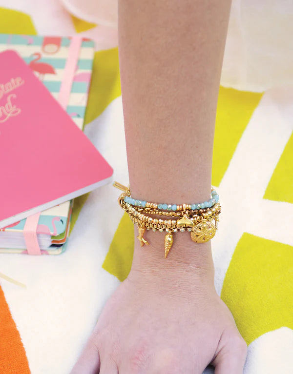 Washed Ashore Beaded Toggle Bracelet