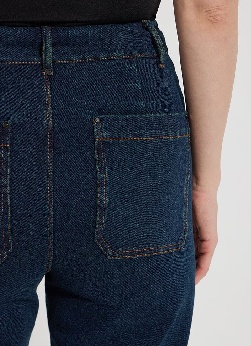 Erin Hi Waist Denim Indigo