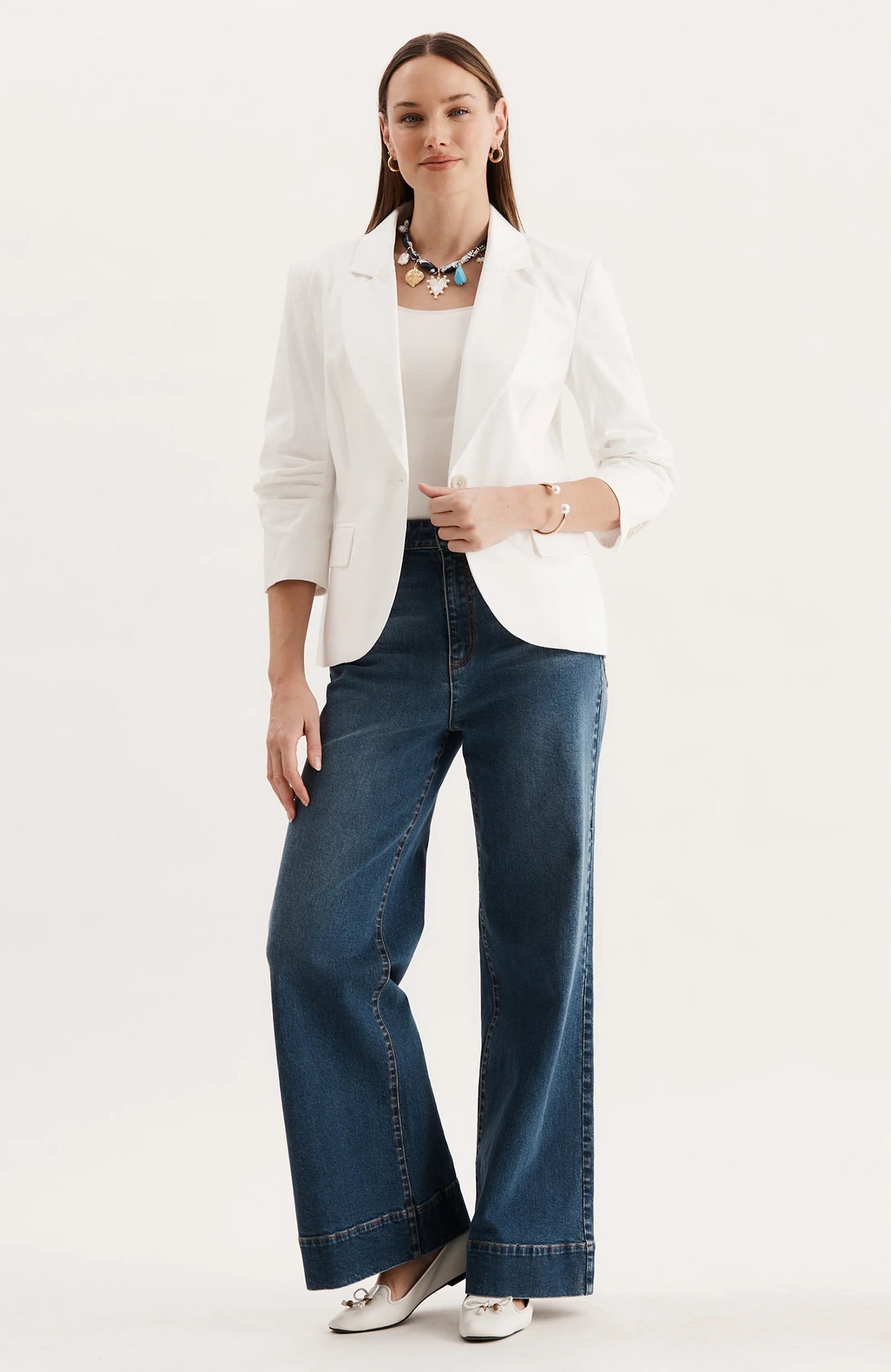 Taylor Cotton Blazer Jacket
