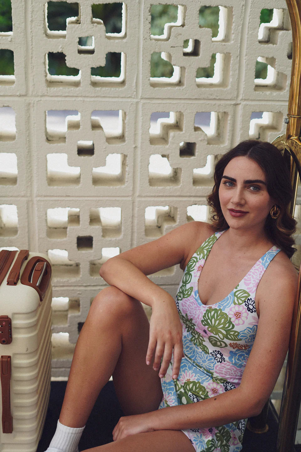 The Camilla Dress - Limelight Garden