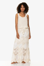 Load image into Gallery viewer, Scallop Crochet Maxi Skirt/Bandeau Dress