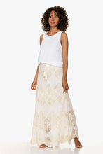 Load image into Gallery viewer, Scallop Crochet Maxi Skirt/Bandeau Dress