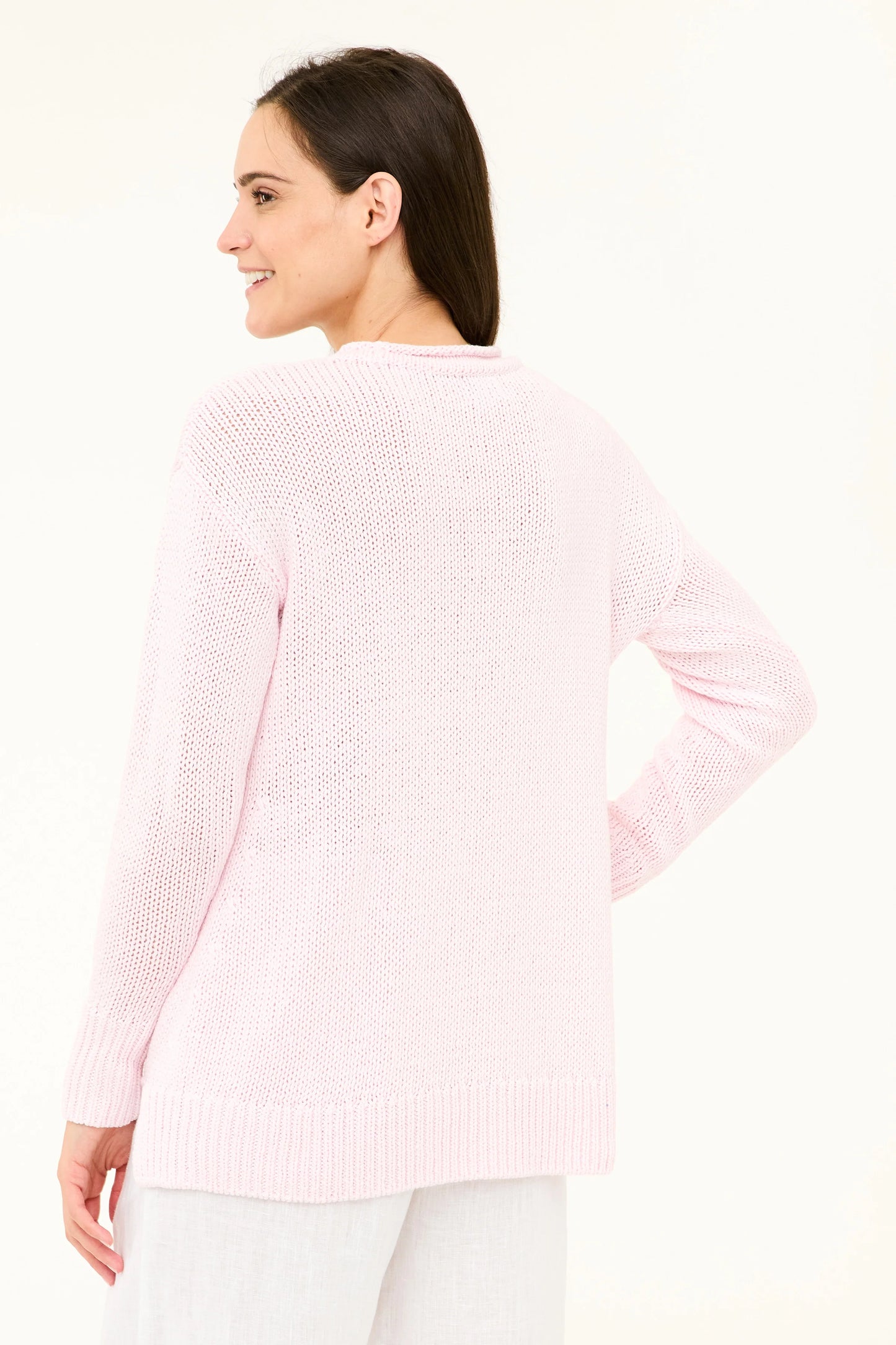 Relaxed Crew Neck Sweater