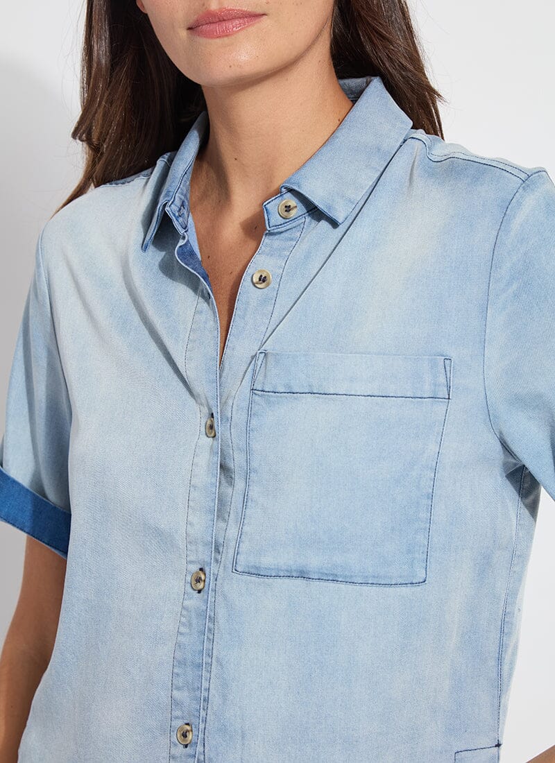 Bianca St Chambray Short Sleeve