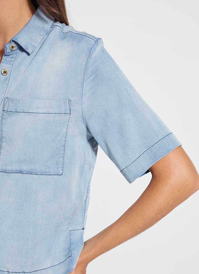 Bianca St Chambray Short Sleeve