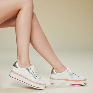 Dew Platform Sneaker White