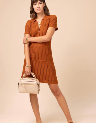 Bettina Polo Dress Pecan