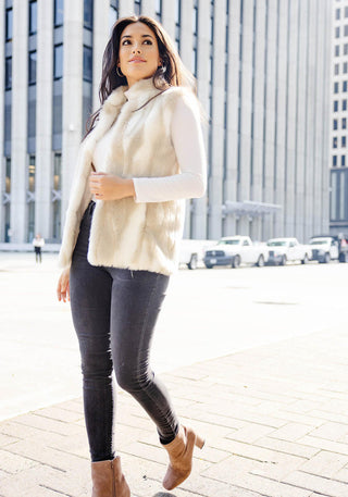 Winter Rabbit Hook Vest