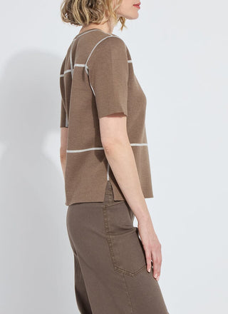 Odessa Reversible Knit Short Sleeve Tee