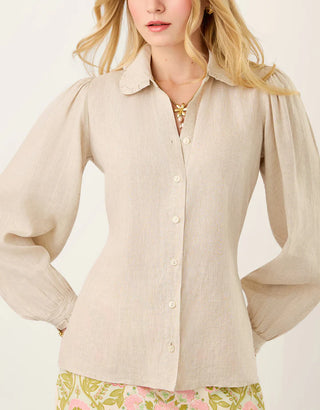 Rebekah Blouse Flax