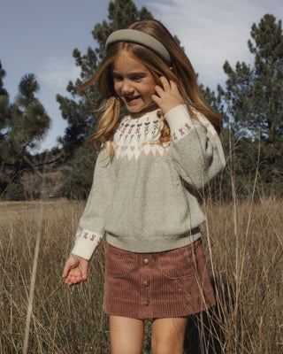 Denver Mini Skirt Mulberry