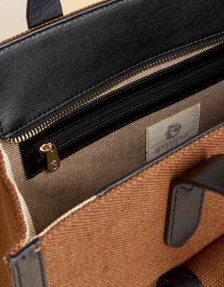 Sable Tally Tote Toffee/Black