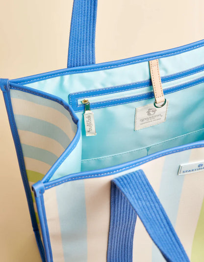 Boat Tote Overboard Stripe