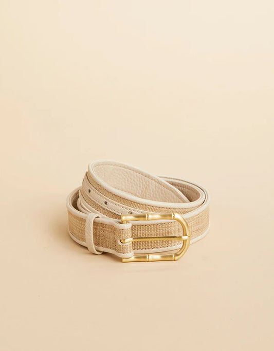 Ella Seagrass Belt Sand