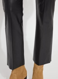 Ankle Elysse Vegan Leather Pant/Black