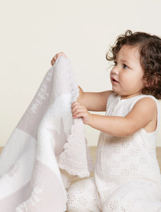 CozyChic® Checkered Pointelle Baby Set