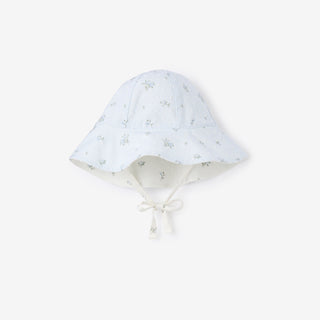 English Rose Reversible Sun Hat Swiss Dot