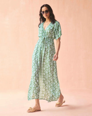 Pia Caftan Marlie Matcha O/S