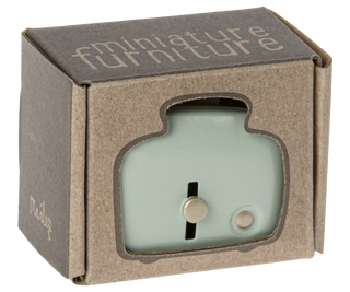Miniature Toaster & Bread, Mint