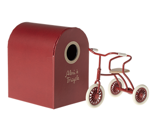 Abri a Tricycle, Mouse - Red
