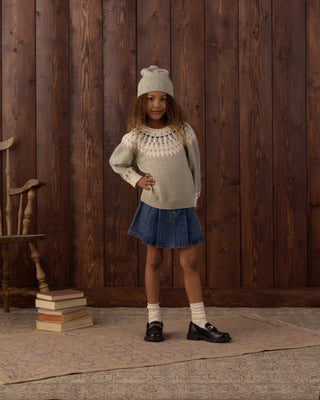 Fair Isle Sweater Sage
