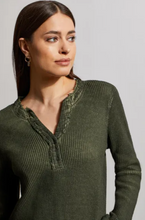 Load image into Gallery viewer, V-Neck Henley Top
