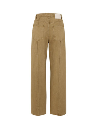 Kayleen Loose Straight High Rise Jean Savannas