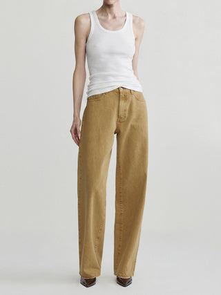Kayleen Loose Straight High Rise Jean Savannas