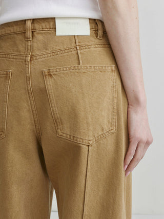Kayleen Loose Straight High Rise Jean Savannas