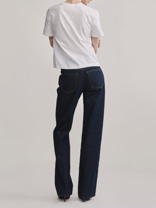Drue Straight Low-Rise Jeans Harvest Moon