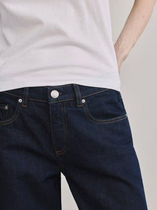 Drue Straight Low-Rise Jeans Harvest Moon