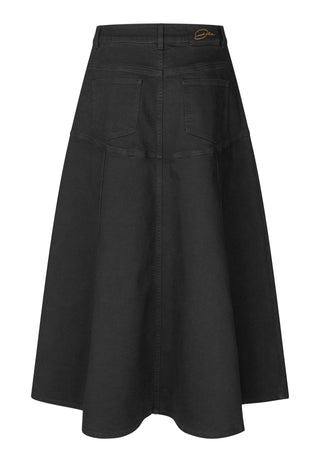 Michelle Denim Skirt Black
