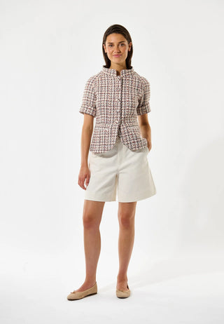 Agustina Jacket Lurex Check