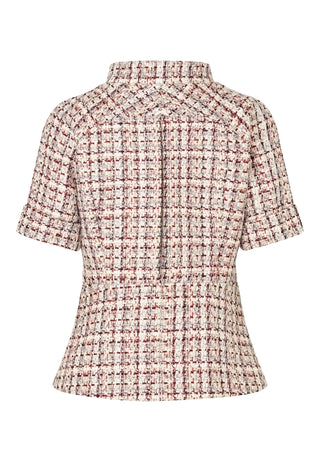 Agustina Jacket Lurex Check