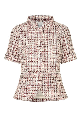 Agustina Jacket Lurex Check