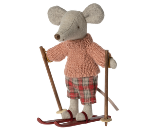 Winter Mouse with Ski Set, Big Sister