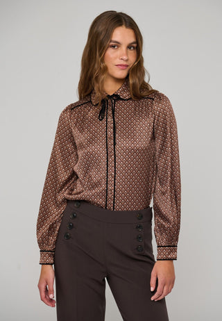 Margit Blouse Meadow Caramel