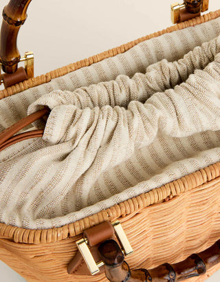 Maeve Wicker Bucket Natural