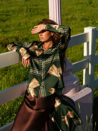 Silk Scarf Argentina Horse