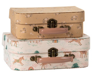 Suitcase Set, 2 Pieces - Unicorn