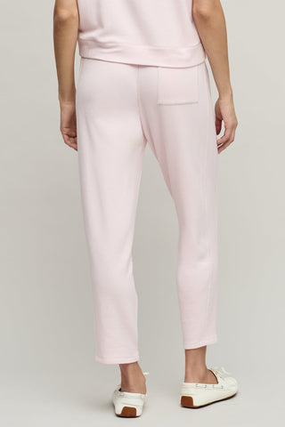 Brushed Fleece Seamed Ankle Pant