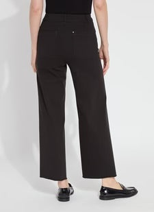 Erin Hi Waist Wide Leg Denim Black