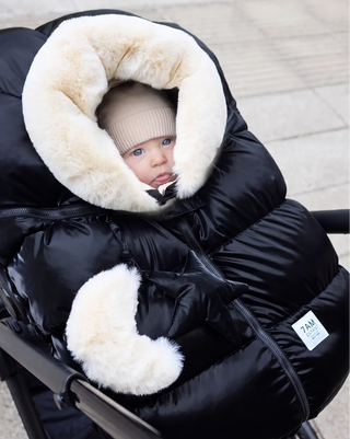 Car Seat Cocoon Ushuaia Black Liquid Shine O/S 0-12months