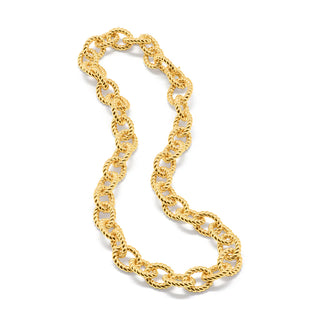 Victoria Small Chain Necklace 18” Gold