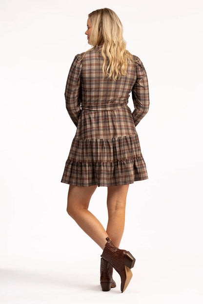 Rosemary Dress Professors Plaid