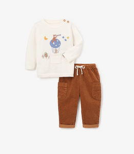 Magical Adventures Pullover + Corduroy Pant Set