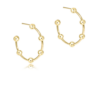 Enewton Beaded Simplicity Post Hoop